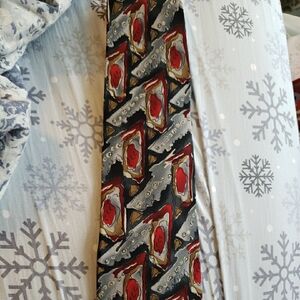 J. Garcia Mens Silk Tie EUC